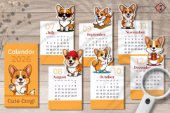 Calendar 2026 Cute Corgi/12 months Product Image 3
