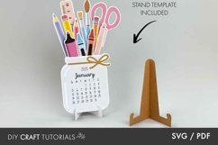 2026 Printable Calendar SVG Bundle | 3 Calendar Designs in 1 Product Image 6
