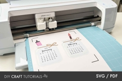 2026 Printable Calendar SVG Bundle | 3 Calendar Designs in 1 Product Image 7