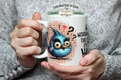 Calendar Says WTF Funny Bird - 11 & 15 oz Mug Sublimation Product Image 2