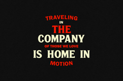 Calfimer Masquet Bold Retro Serif Display Font Product Image 3