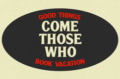 Calfimer Masquet Bold Retro Serif Display Font Product Image 6