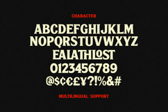Calfimer Masquet Bold Retro Serif Display Font Product Image 7