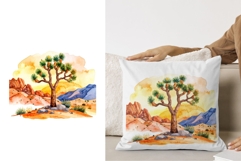 31 California Clipart Watercolor Landscapes California Poppy Product Image 5