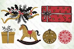 Calligraphy Christmas Elements SVG PNG Bundle Product Image 2