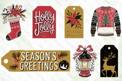 Calligraphy Christmas Elements SVG PNG Bundle Product Image 3