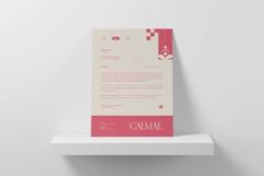 Calmae Pilates Studio - Letterhead Product Image 2