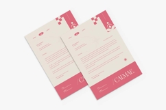 Calmae Pilates Studio - Letterhead Product Image 3