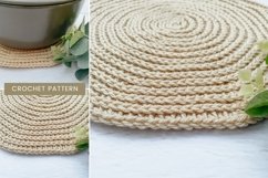 Camel Stitch Placemat Crochet | Stitch Crochet Pattern Product Image 2