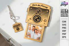 Camera Photo Frame Laser Cut Bundle | Vintage Polaroid Style Product Image 20