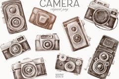 Vintage camera clipart Product Image 1