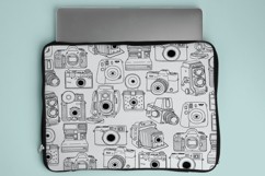 Vintage Cameras | Hand Drawn Polaroid Picture | Retro Video Product Image 6