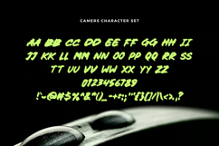 Camers - The Textured Brush Font Product Image 5