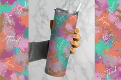 Teal 20 oz Skinny Tumbler Sublimation Design, Mimi Png, 20 oz tumbler wrap