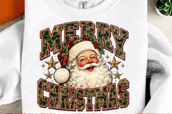 Camouflage Christmas PNG Merry Christmas Santa with Military Product Image 2