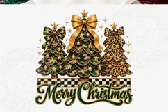 Camo Christmas Trees PNG Product Image 5