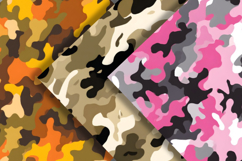 Camouflage Camo Seamless Pattern Digital Paper Product Image 6