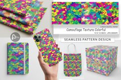 Digital Paper Camouflage Colorful Product Image 1