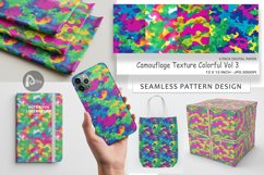 Digital Paper Camouflage Colorful Product Image 1