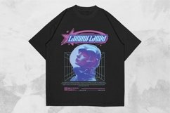 Futuristic Y2K Streetwear T-shirt Designs Bundle