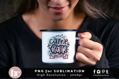 Camp Hair Don't Care Sublimation Design PNG Product Image 3