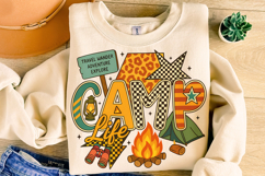 Camp Life PNG, Campfire PNG, Camping Sublimation PNG, Camper Product Image 4