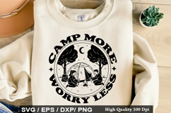 Camping Quotes SVG Design - Camping Is Always A Good Idea Product Image 2