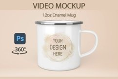 Camp Mug Mockup, Camping Mug Mockup Video, Mug Mockup Psd Product Image 1