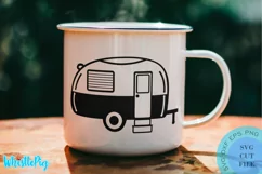 Camping SVG - Camping Sign SVG - Travel Trailer SVG - Camper Product Image 1