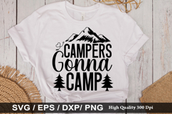 Camping SVG Design - Camping T-Shirt Design Product Image 2