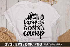 Camping SVG Design - Camping T-Shirt Design Product Image 3