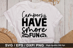 Camping SVG Design - Camping T-Shirt Design Product Image 4