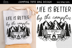Funny Camping Quotes| Tote Bag Design SVG |Summer Camp Product Image 1