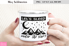 Camping Life Enamel Mug Wrap| Funny Camping Quotes Product Image 1
