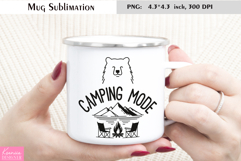 Camping Life Enamel Mug Wrap| Funny Camping Quotes Product Image 1