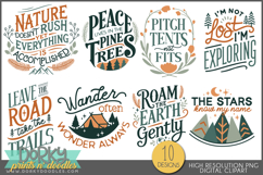 Camping Clipart Mega Bundle Product Image 3