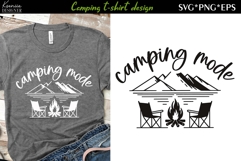 Funny Camping Quotes| Camping T-shirt SVG Product Image 1