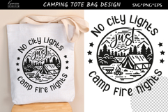 Funny Camping Quotes| Tote Bag Design SVG |Summer Camp Product Image 1