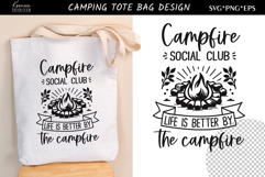 Funny Camping Quotes| Tote Bag Design SVG |Summer Camp Product Image 1