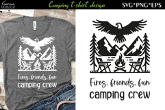 Funny Camping Quotes| Camping T-shirt SVG Product Image 1