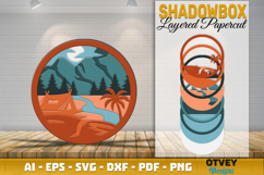 Camping Decorations 3D Layered Lasercut BUNDLES Product Image 2