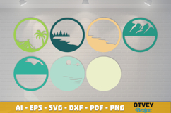 Camping Decorations 3D Layered Lasercut Product Image 3