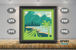 Camping 3D Shadowbox Layered Papercut SVG File BUNDLES Product Image 7