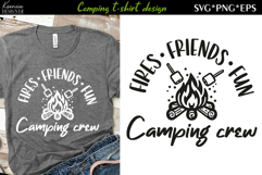 Funny Camping Quotes| Camping T-shirt SVG Product Image 1