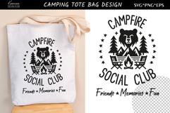 Funny Camping Quotes| Tote Bag Design SVG |Summer Camp Product Image 1