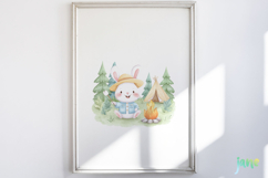 Camping Adventure Animals Clipart Product Image 5