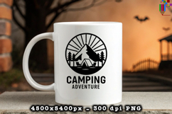 Camping Adventure PNG Mountain Tent Outdoor Design