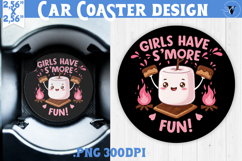 Car Coaster | Camping | Funny camp Product Image 1