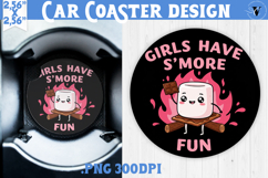 Car Coaster | Camping | Funny camp Product Image 1