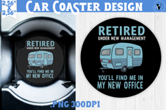 Car Coaster | Camping | Funny camp Product Image 1